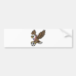 Adesivo Para Carro Óculos de sol águia de futebol EUA Legal Vintage P