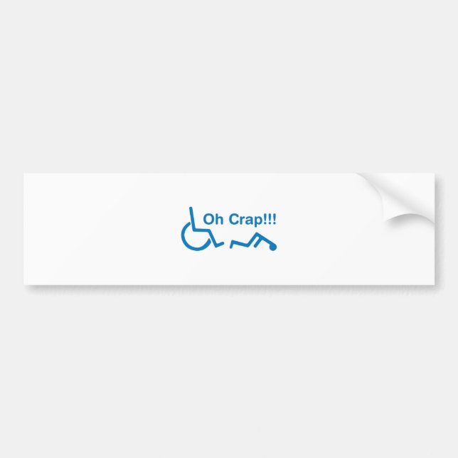 Adesivo Para Carro oh excremento (Frente)