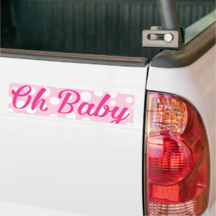 Adesivo Para Carro Oh Menina Personalizada Rosa Menina