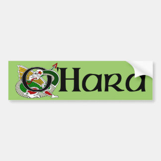 Adesivo Para Carro O'Hara Celtic Dragon Bumper Sticker