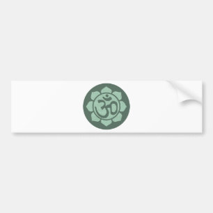 Adesivo Para Carro ohm da flor de lótus