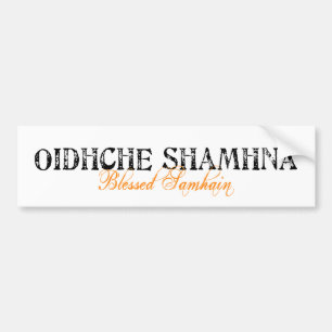 Adesivo Para Carro Oidhche Shamhna: Samhain abençoado