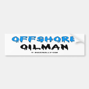 Adesivo Para Carro Oilman a pouca distância do mar, autocolante no