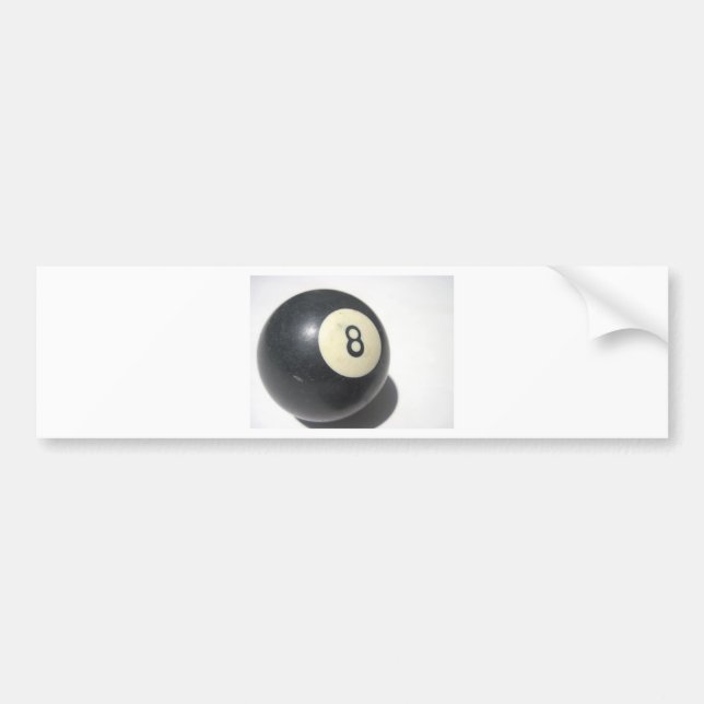 Adesivo Para Carro Oito Ball (Frente)