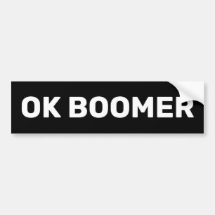 Adesivo Para Carro OK Boomer