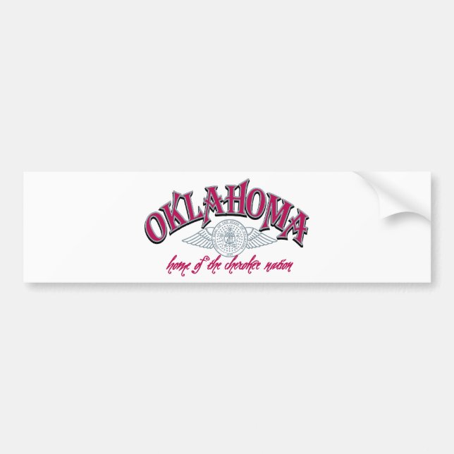 Adesivo Para Carro Oklahoma (Frente)