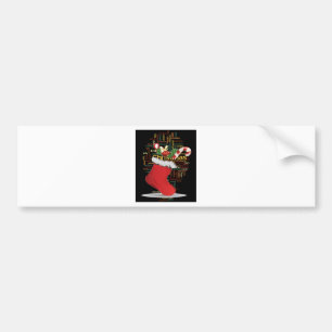 Adesivo Para Carro Olá! Feliz Natal GIFTS e um Feliz ano novo