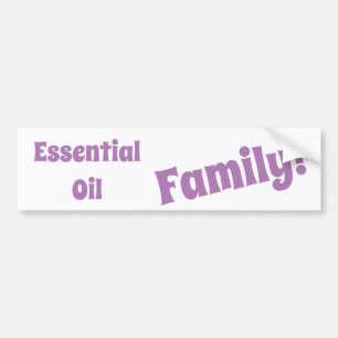 Adesivo Para Carro Óleo essencial Mãe