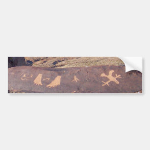 Adesivo Para Carro Olhe seu petroglyph do americano da etapa