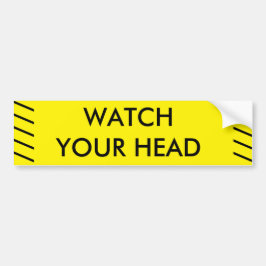 ADESIVO PARA CARRO OLHE SUA CABEÇA
