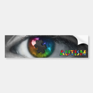 Adesivo Para Carro Olho multicolorido do autocolante no vidro