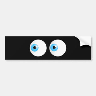 Adesivo Para Carro Olhos azuis