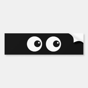 Adesivo Para Carro Olhos dos desenhos animados
