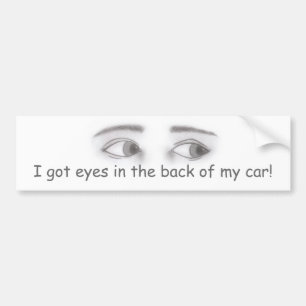 Adesivo Para Carro Olhos Masculinos