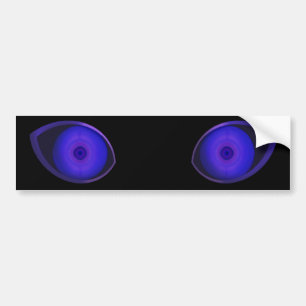 Adesivo Para Carro Olhos Muito Mau