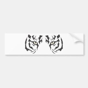 Adesivo Para Carro Olhos selvagens do tigre