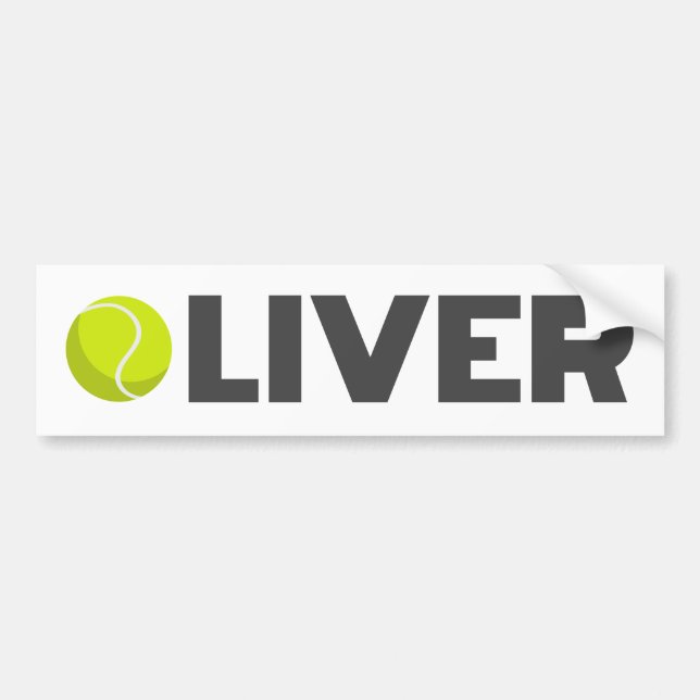 Adesivo Para Carro Oliver Tênis (Frente)