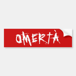 ADESIVO PARA CARRO OMERTÀ