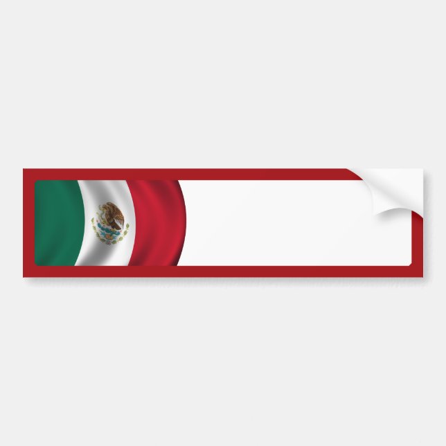 Adesivo Para Carro Onda de Sinalizador Mexicano (Frente)