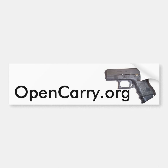Adesivo Para Carro OpenCarry.org (Frente)