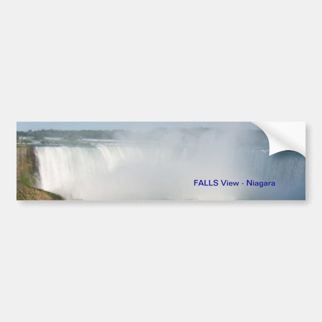 Adesivo Para Carro Opinião das quedas: Niagara EUA Canadá (Frente)