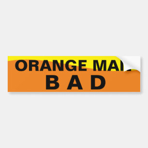ADESIVO PARA CARRO ORANGE MAN BAD