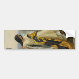 Adesivo Para Carro Ordenando o Sinalizador Padrão (Mulher Medieval)