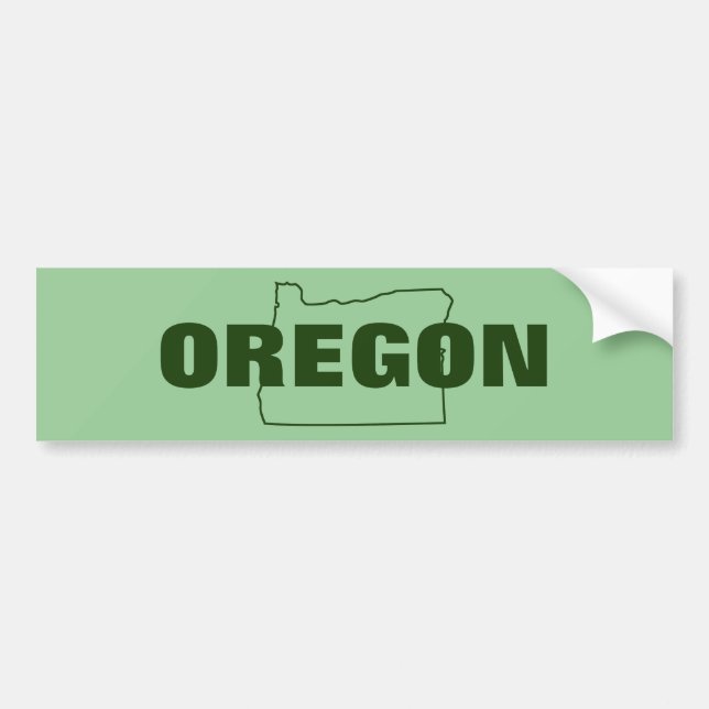 Adesivo Para Carro Oregon (Frente)