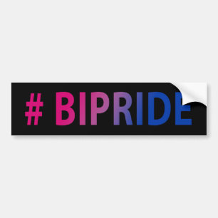 Adesivo Para Carro #Orgulho Bipride Bissexual