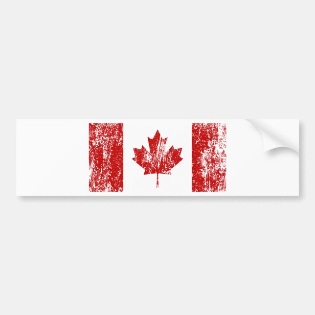 Adesivo Para Carro Orgulho da bandeira de Canadá (Frente)