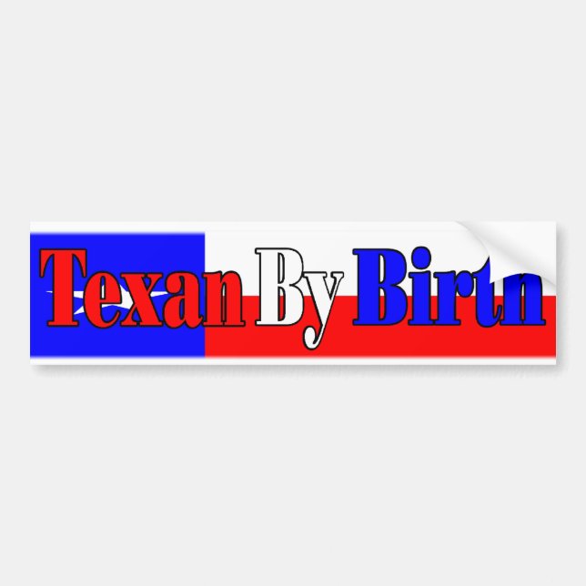 Adesivo Para Carro Orgulho de Texas (Frente)