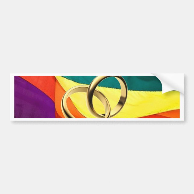 Adesivo Para Carro Orgulho e casamento (Frente)