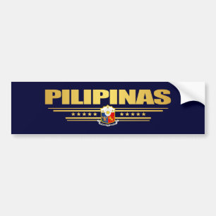 Adesivo Para Carro "Orgulho filipino "