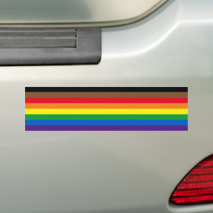 Adesivo Para Carro Orgulho lgbt lgbtq diversidade inclusive bandeira 