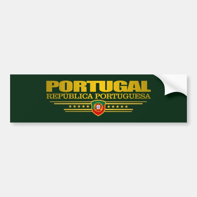 Adesivo Para Carro Orgulho Português (Frente)