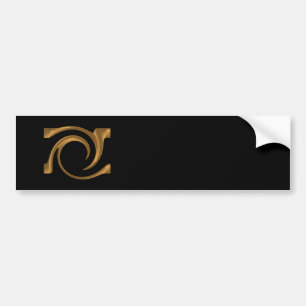 Adesivo Para Carro ornamentação de Ouros