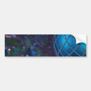Adesivo Para Carro Ornamento Azul