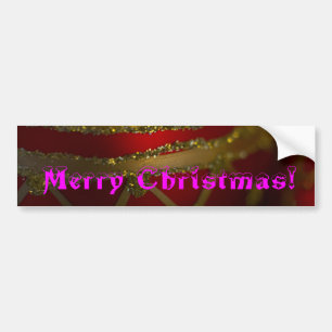 Adesivo Para Carro Ornamento Feliz de Natal 4