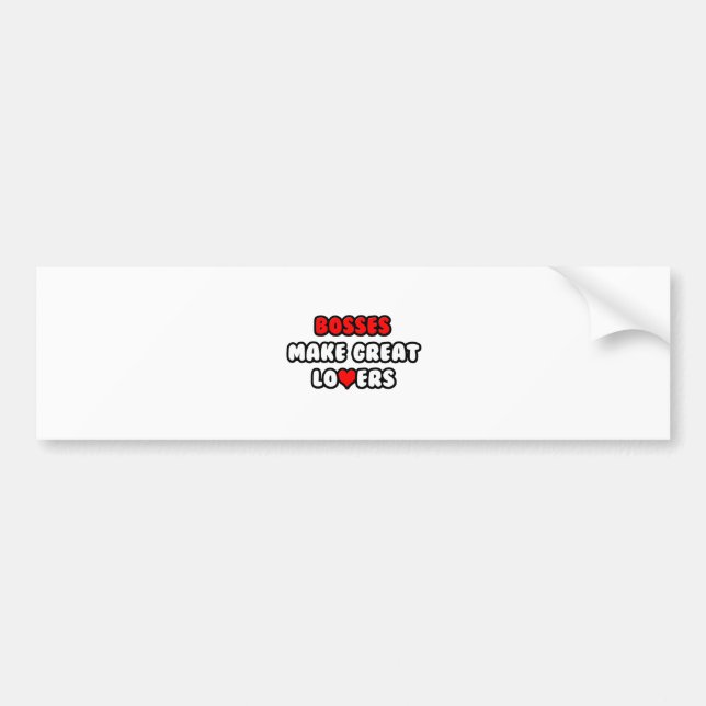 Adesivo Para Carro Os Chefes Fazem Excelentes (Frente)