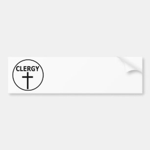 Adesivo Para Carro Os cleros simbolizam para pastores, Reverends &