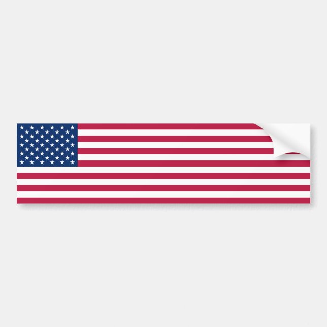Adesivo Para Carro Os Estados Unidos/bandeira americana, USA/US (Frente)