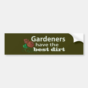 Adesivo Para Carro Os jardineiros têm a melhor saia!