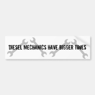 Adesivo Para Carro Os mecânicos diesel têm umas ferramentas mais