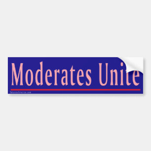 Adesivo Para Carro Os Moderates unem-se