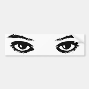 Adesivo Para Carro Os olhos têm-no