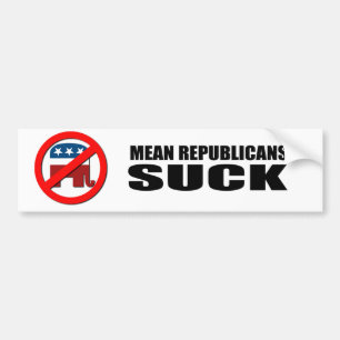 Adesivo Para Carro Os republicanos médios sugam
