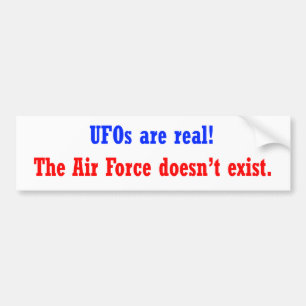 Adesivo Para Carro Os UFO são reais