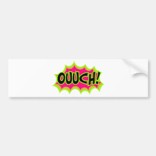Adesivo Para Carro Ouch!