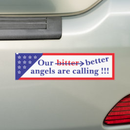Adesivo Para Carro Our Better Angels Bumper Sticker