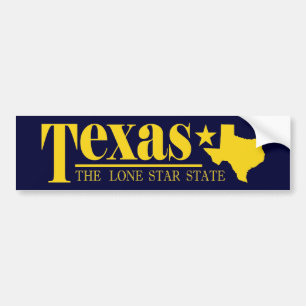 Adesivo Para Carro Ouro de Texas